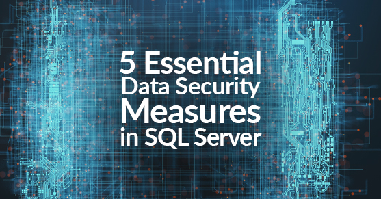 5 Essential Data Security Measures in SQL Server