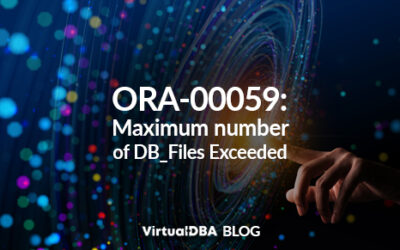 ORA-00059: Maximum Number of DB_Files Exceeded