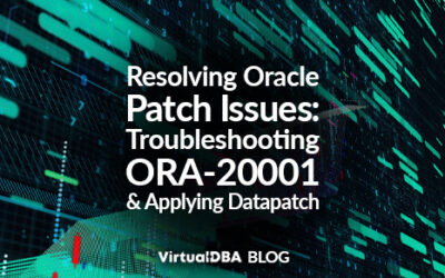 Resolving Oracle Patch Issues: Troubleshooting ORA-20001 and Applying Datapatch