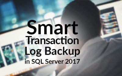 Smart Transaction Log Backup in SQL Server 2017