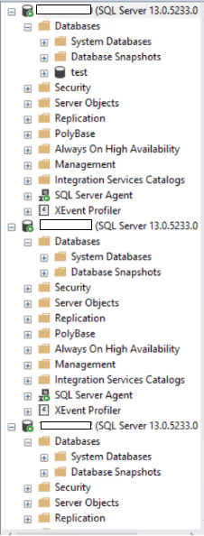 3 node cluster