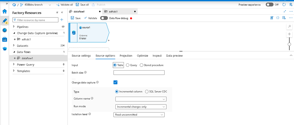 Change Data Capture Using Azure Data Factory  Resources