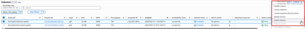 Securing Your Data A Guide to Encrypting Unencrypted AWS EBS Attach New Volume