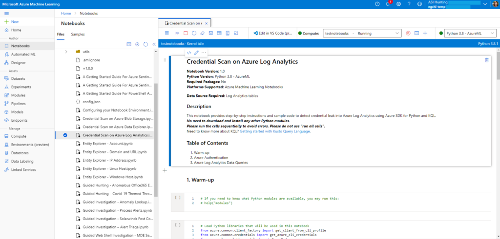 What Is Microsoft Sentinel and How Can It Benefit Your Organization: Notebooks
