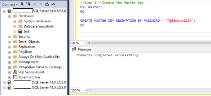 create master key