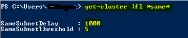 cluster configurationr