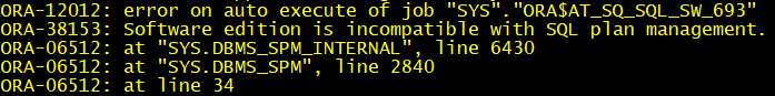 How to Resolve ORA-3815 SQL Error Message