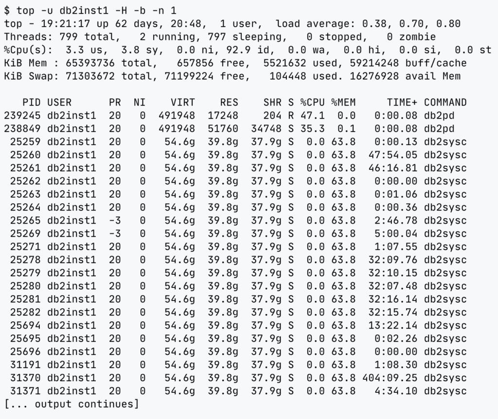 Introducing db2pdtop.pl image1