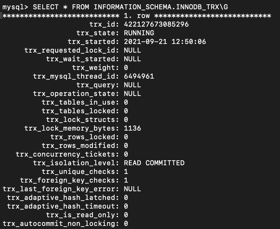 MySQL Deadlocks InnoDB Engine