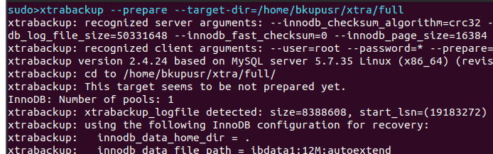 Percona XtraBackup Example Image11