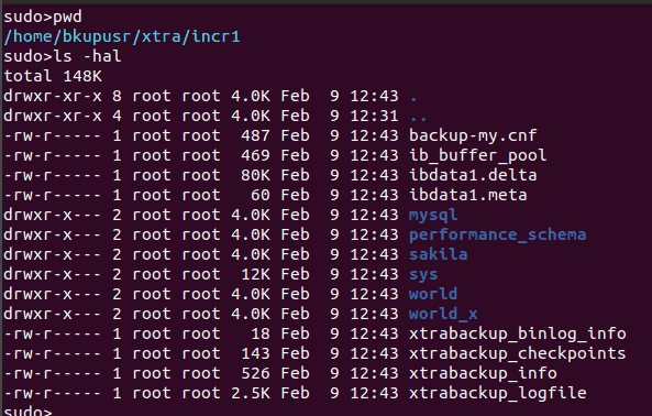 Percona XtraBackup Example Image7