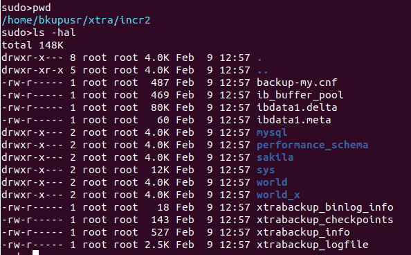 Percona XtraBackup Example Image8