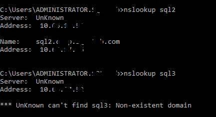 resolve via DNS
