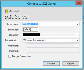 SSMA Db2toSQL migration database connection