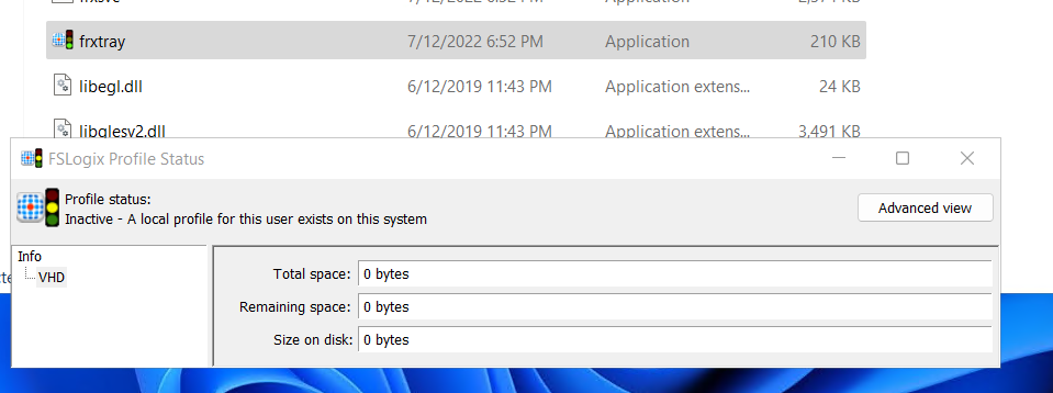 Troubleshooting FSLogix issues in Azure Virtual Desktop frxtray 