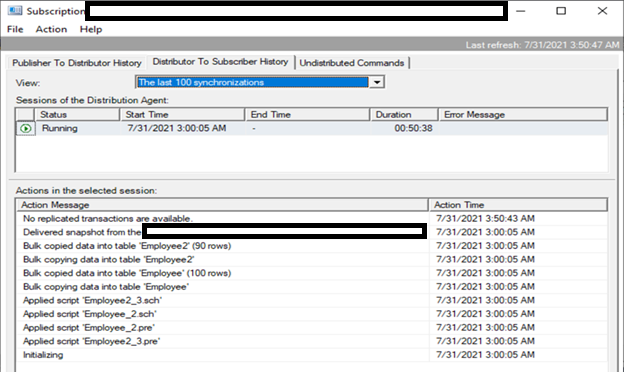 Using Replication Monitor in Legacy (Pre-2016) SSMS View Details 1