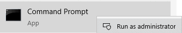 Verifying a Server is Offline_command prompt