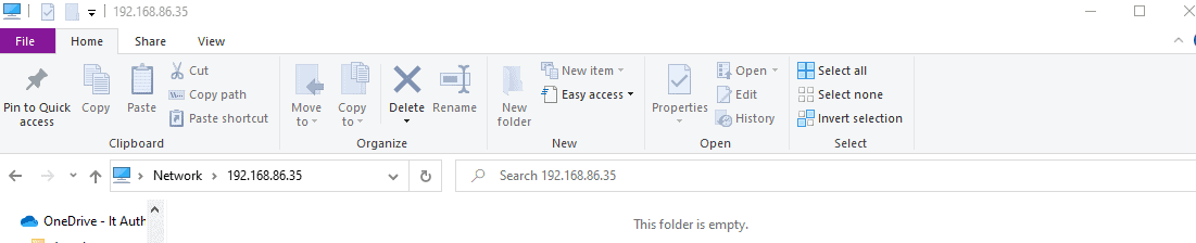 Verifying a Server is Offline machine responding via file exp